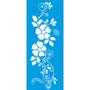 Imagem de Stencil Litoarte 42x17 STG-070 Floral e Arabescos