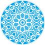 Imagem de Stencil Litoarte - Mandala