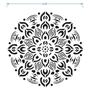 Imagem de Stencil Mandala - Molde Vazado Decoração Pintura R-4103 - Stencil Flex