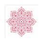 Imagem de Stencil Opa 14x14 Mandala F. Oito Pontas 2693
