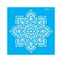 Imagem de Stencil Opa 14x14 Mandala F. Oito Pontas 2693
