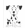 Imagem de Stencil Opa 15 X 20 cm - Cachorro - 2167