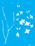 Imagem de Stencil opa 15x20 - 3309 - galhos com flores ii