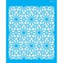 Imagem de Stencil Opa 20 x 25 cm - Flores Caleidoscópio I - 2969