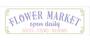 Imagem de Stencil Pintura Frase Flower Market 10x30 3298 Opa