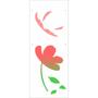 Imagem de Stencil Simples 10X30 Opa 1794  Flor Camelia II