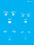 Imagem de Stencil Simples Rosto Boneca I 2500 15x20 Opa