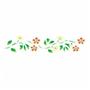 Imagem de Stencil Sp. 06X30 797 Ramo Flores