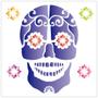 Imagem de Stencil Sp. 10x10 1177 Caveira Mexcana