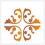 Imagem de Stencil Sp. 10X10 779 Arabesco Medieval