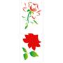 Imagem de Stencil Sp. 10X30 1869 Flor Rosa I