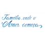 Imagem de Stencil Sp. 10X30 2226 Frase Familia