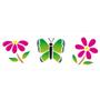 Imagem de Stencil Sp. 10X30 431 Borbol. e Flores