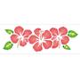 Imagem de Stencil Sp. 10X30 968 Flor Hibisco Ii