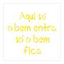 Imagem de Stencil Sp. 14X14 2212 Frase Aqui So Bem