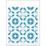 Imagem de Stencil Sp. 15X20 1884 Estamp. Azulejo