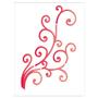 Imagem de Stencil Sp. 15X20 2029 Arabesco Curva