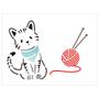 Imagem de Stencil Sp. 15x20 2170 Pet Gato