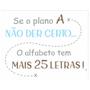 Imagem de Stencil Sp. 20X25 2723 F. Se o Plano A