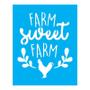 Imagem de Stencil Tamako Farm Sweet Farm - 20X25Cm - Ref B349