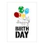 Imagem de Stencil Tamako Happy Birthday - 15X20Cm - Ref A2715