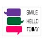 Imagem de Stencil Tamako Smile Hello - 15X20Cm - Ref A2630