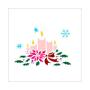 Imagem de Stencil Tamako Velas - 30X30Cm - Ref 9692