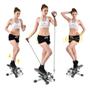 Imagem de Stepper Simulador De Caminhada Multi-função Hidráulico C/ Elástico Tensão Fitness Step Climber Multifuncional Esportes