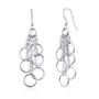 Imagem de Sterling Silver Multi Open Circles Brincos Dangling