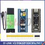 Imagem de STM32F103C8T6 ST-LINK V2 Programador Simulador Original Download Placa De Desenvolvimento STM32F401