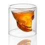 Imagem de STO312 - Copo Shot Caveira P/ Dose 75ml Tequila Whisky Cristal Skull