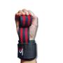 Imagem de Strap Musculação com Munhequeira Academia Algodão Carbonfit