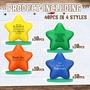 Imagem de Stress Balls Jexine Inspirational de 5,5 cm para adultos (40 unidades)