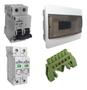 Imagem de String Box Solar 16a Ac P/ Microinversor Quadro De Embutir