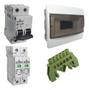 Imagem de String Box Solar 25a Ac P/ Microinversor Quadro De Embutir