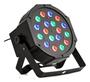 Imagem de Strobo 18 Leds Rgb Canhão De Led Colorido Dmx Festa Digital - LUA TEK