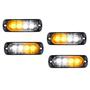 Imagem de Strobo Automotivo 2 cores em 1 com 16 modos de pisca 4 leds