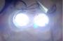 Imagem de Strobo Branco 2 Leds Redondo Intermiente Para Veículos Servi