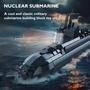 Imagem de Submarino Nuclear JMBricklayer - Conjunto de Blocos de Construção com Luzes