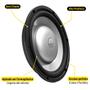 Imagem de Subwoofer 10 Ultra Slim Bravox Flt 10d 180w Rms 2x2 Ohms