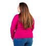 Imagem de Suéter Feminino City Lady by Facinelli Plus Size 658100 Pink