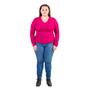 Imagem de Suéter Feminino City Lady by Facinelli Plus Size 658100 Pink