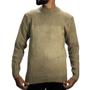 Imagem de Suéter Masculino Ajuste Slim Fit Tricot Blusa Gola Redonda