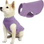 Imagem de Suéter para cães Gooby Stretch Fleece Vest Lavender para cães pequenos