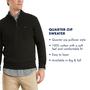 Imagem de Suéter Tommy Hilfiger Masculino com Zíper 1/4 - Tamanho Grande e Alto