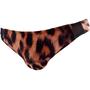 Imagem de Sunga Animal Print Slip com Transparência Preta Frontal Sungas Brasil SexLord