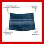 Imagem de Sunga Boxer Box Masculina Mash Estampa Listrada Para Piscina Praia