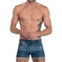 Imagem de Sunga Boxer com Estampa Floral Forrada e Cordão de Regulagem FPS 50+ Moda Praia Verão Masculina