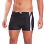 Imagem de Sunga Boxer Masculina Com Friso Moda Praia Verão Preto