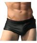 Imagem de Sunga Boxer Masculina Praia Slim Fitness Preta Azul Marinho